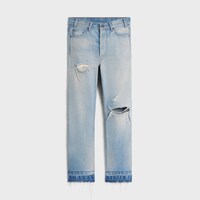 wesley jeans in eastside distressed denim - EASTSIDE DISTRESSED -  - 1 | CELINE