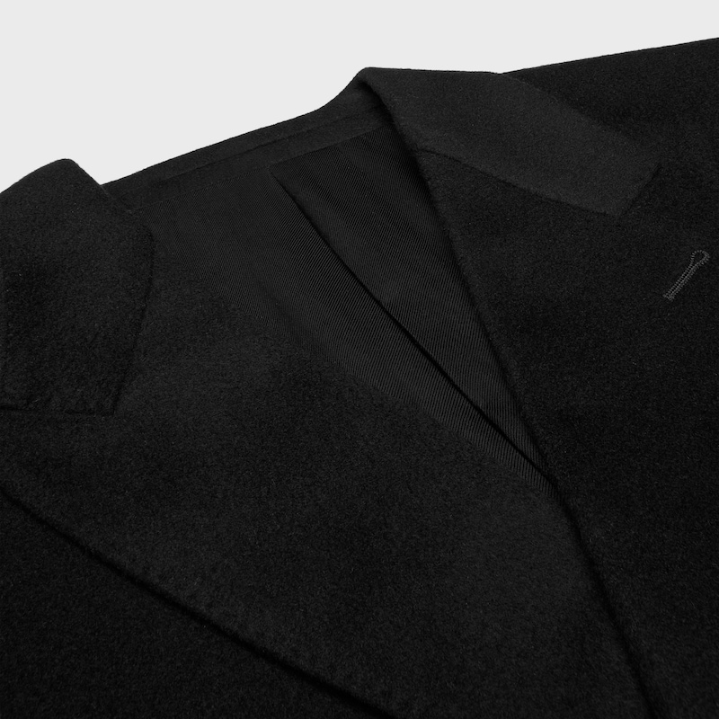 双排扣大衣 - 黑色 -  - 1 | CELINE