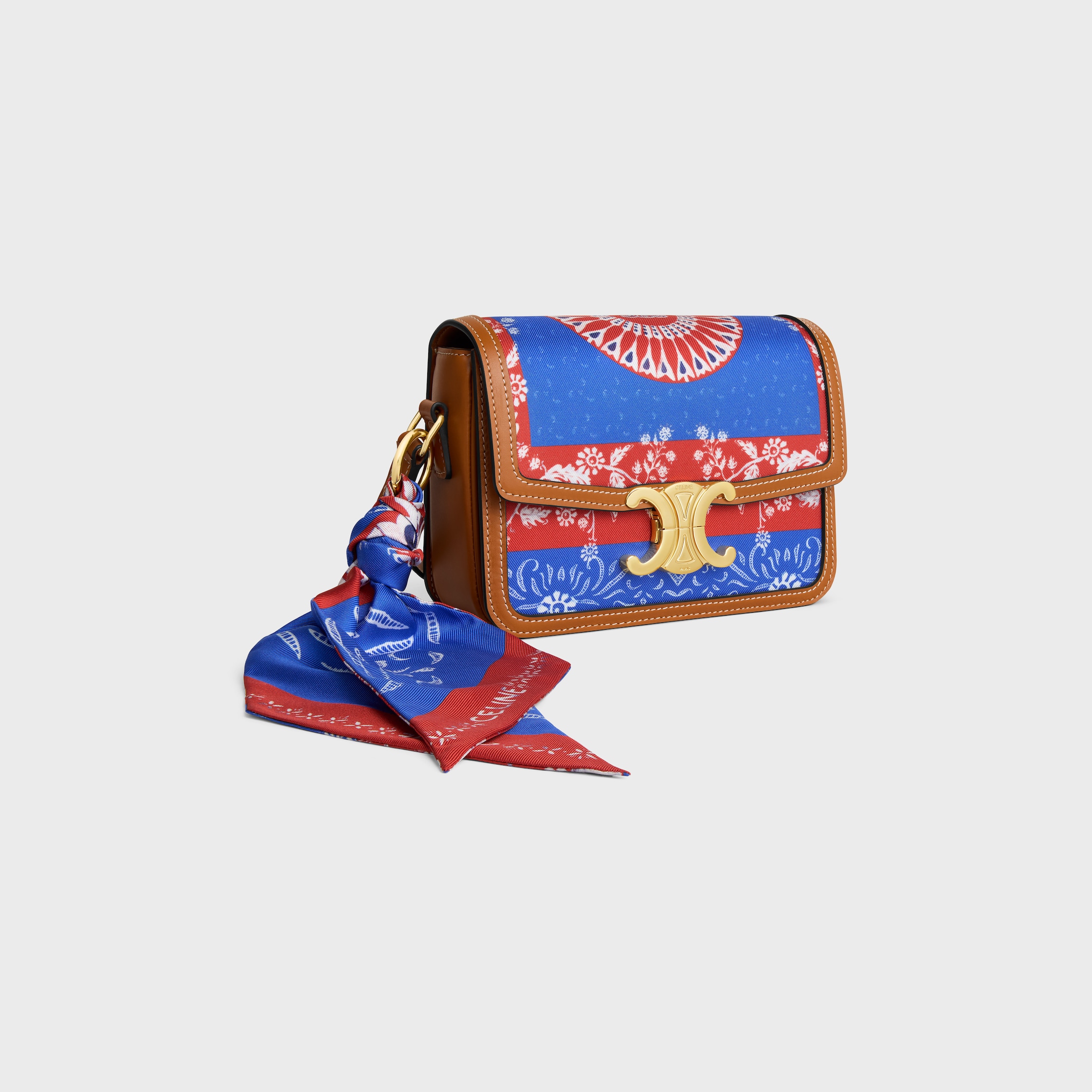 トリオンフ - レディース ハンドバッグ - レッド | CELINE | セリーヌ