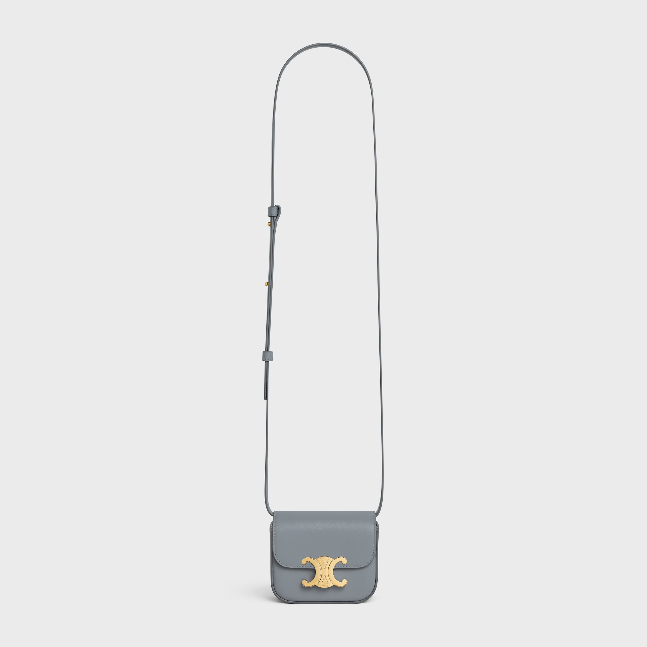 【CELINE】VIPセール！キュイル ミニ バッグ Califomia blue DESIGNER WOMEN'S LUXURY BLUE MINI BAGS | CELINE