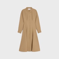 dress IN wool - SAND -  - 1 | CELINE