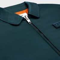 celine bomber jacket in nylon - BLUE PETROL -  - 1 | CELINE