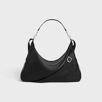 Large Romy IN SUPPLE GRAINED CALFSKIN - BLACK - CELINE ESSENTIALS - 2 | CELINE