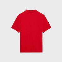 polo shirt IN PIQUE COTTON JERSEY - ROUGE / BLEU -  - 2 | CELINE