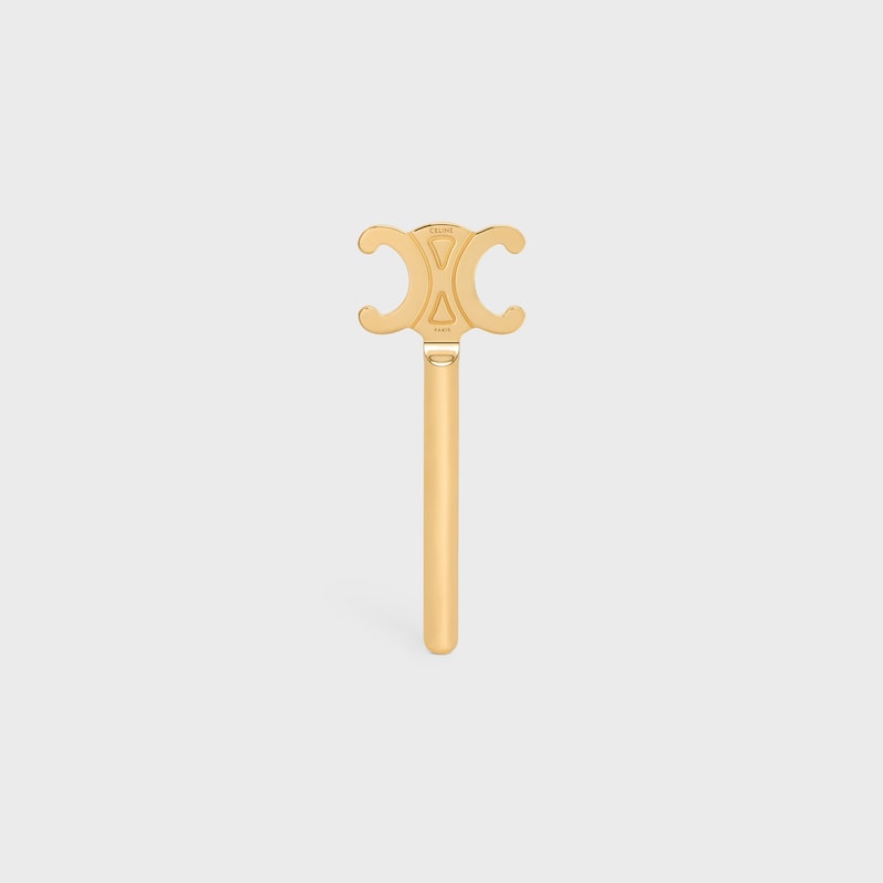 TRIOMPHE TUBE SQUEEZER IN BRASS - GOLD - BEAUTY ACCESSORIES - 1 | CELINE