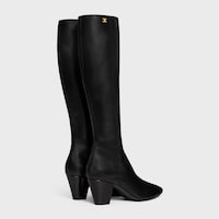 STAGE - HIGH BOOT IN LAMBSKIN - BLACK -  - 2 | CELINE