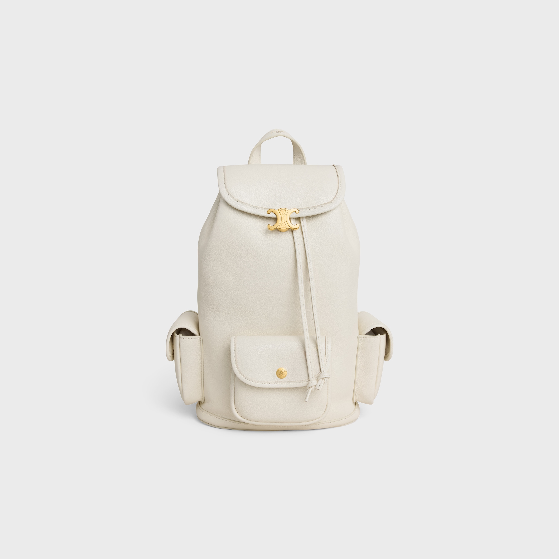 CELINE MINI BACKPACK SOFT TRIOMPHE IN SUPPLE SHINY LAMBSKIN