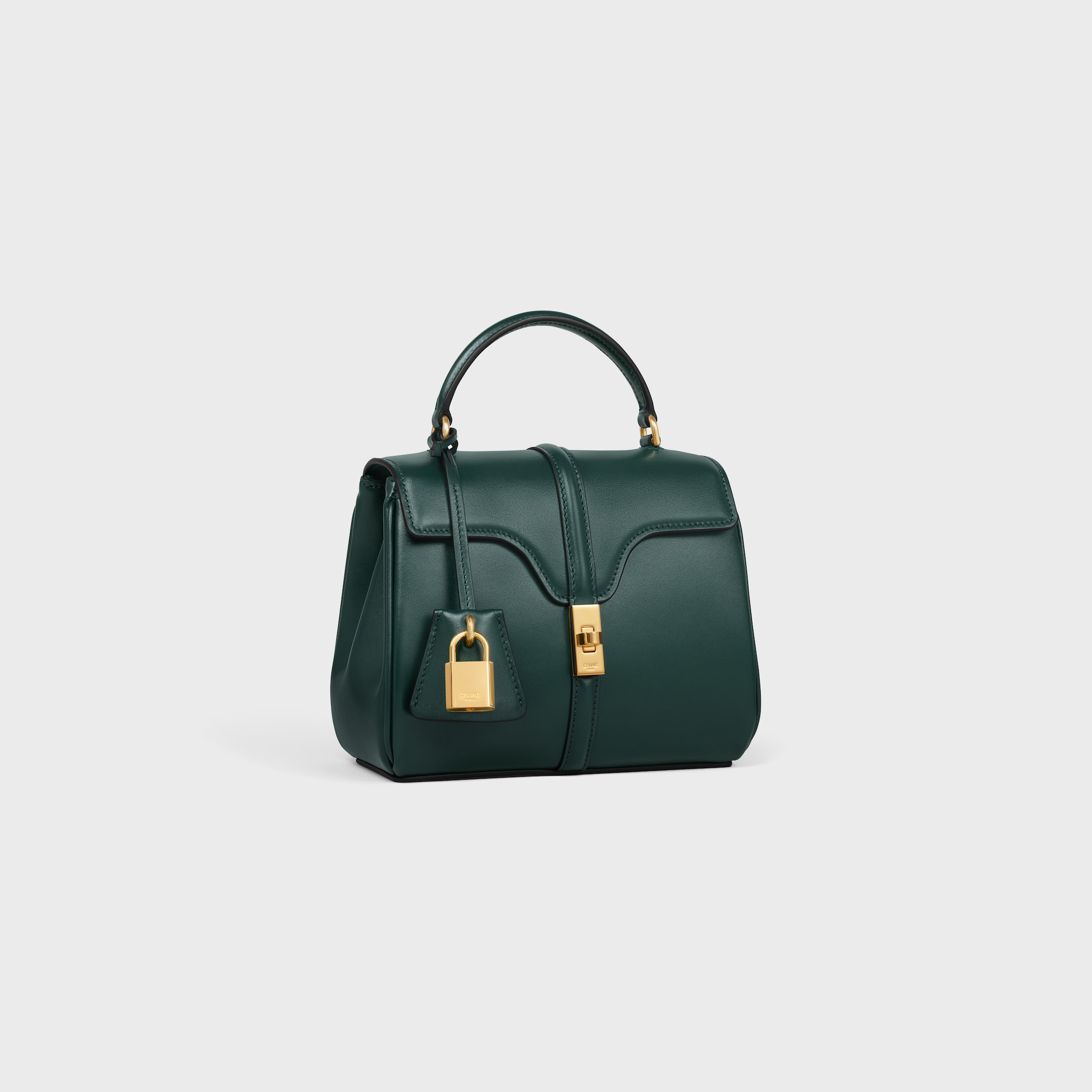 MINI 16 IN SATINATED CALFSKIN - AMAZONE | CELINE
