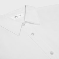 loose shirt in linen - WHITE -  - 2 | CELINE