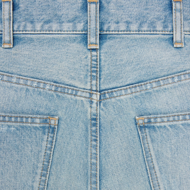 Jeans flare Dylan in denim lavaggio miele dolce - LAVAGGIO SWEET HONEY -  - 1 | CELINE