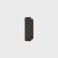 Moustache Comb WITH CASE in Triomphe Canvas - Black / Tan - SMALL GIFTS - 2 | CELINE