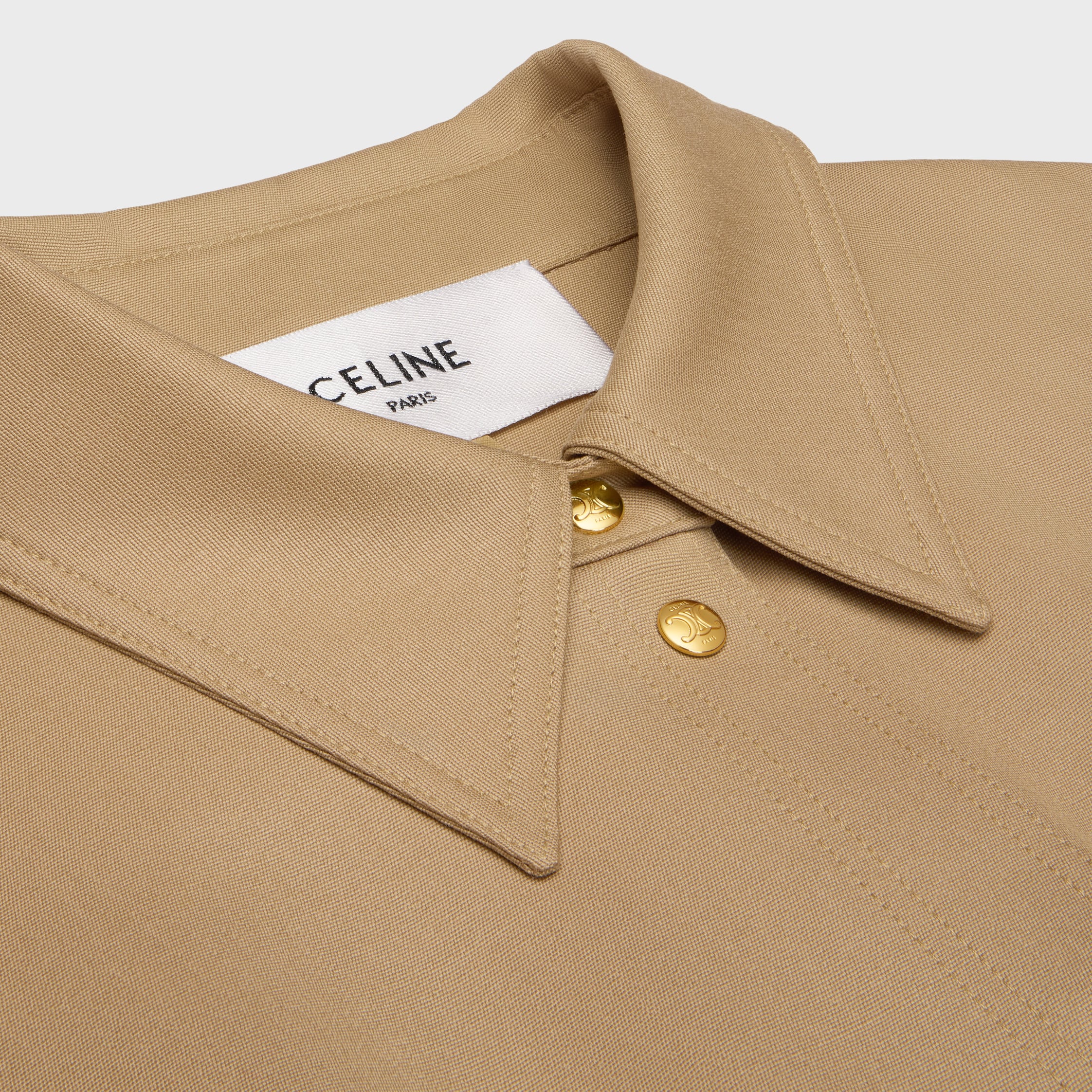 CELINE ノースリーブポロシャツ S ベージュ RR0KT0V86-03SD_3_SPR26_W_V1.jpg
