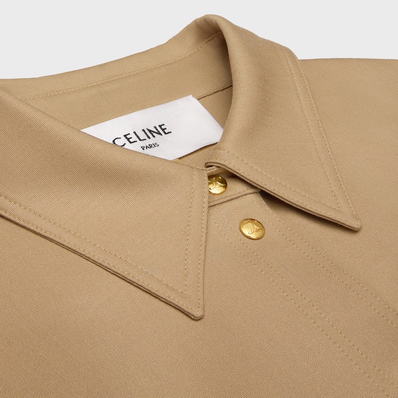 vestido em lã - SAND - - 1 | CELINE