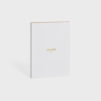 medium notebook in paper - WHITE - STATIONERY - 2 | CELINE