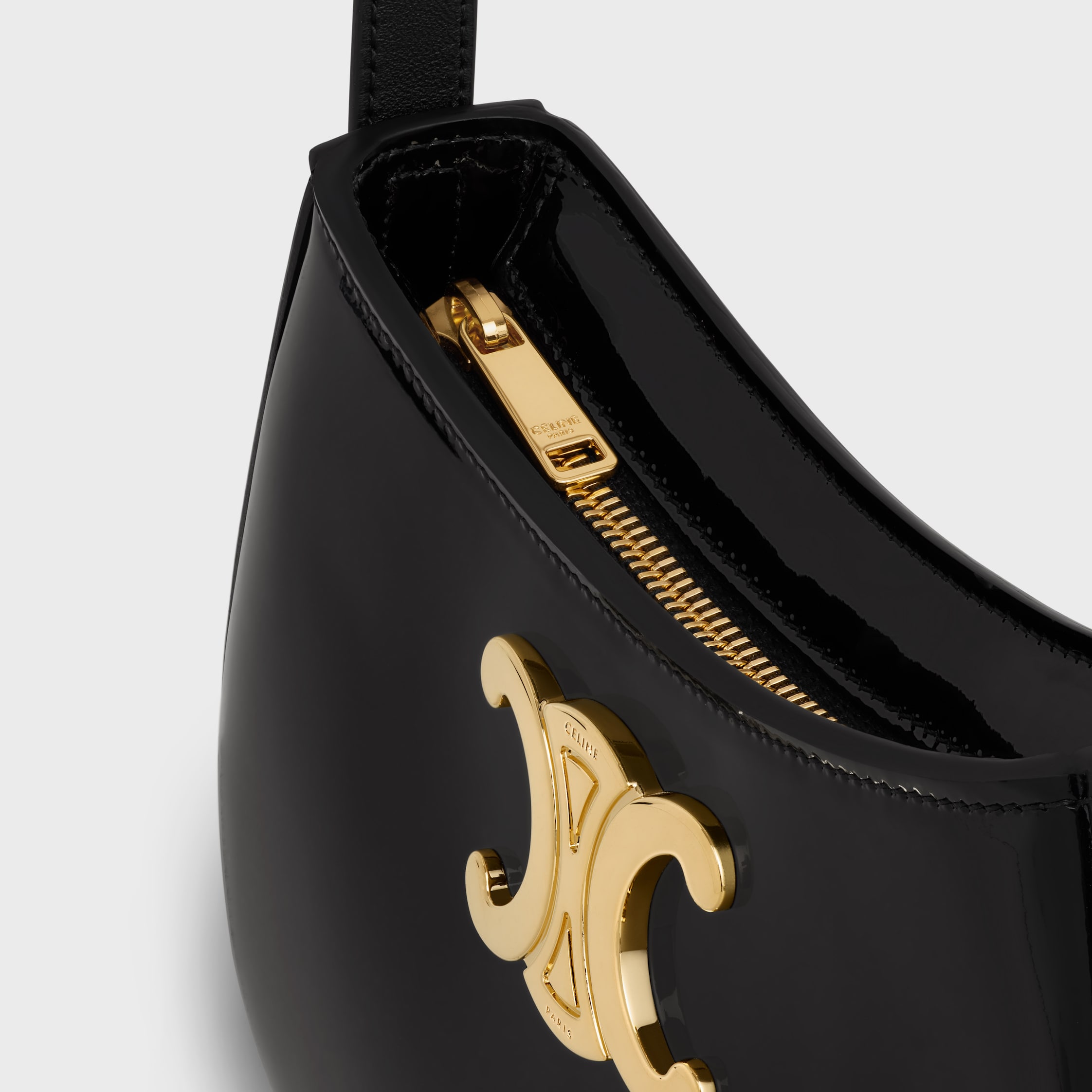 セリーヌ ティーン セリーヌ ローラ バッグ レザー ブラック OFFICIAL ONLINE STORE UNITED STATES | CELINE