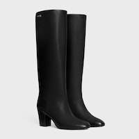 ICONIC - HIGH BOOT IN CALFSKIN - BLACK -  - 2 | CELINE