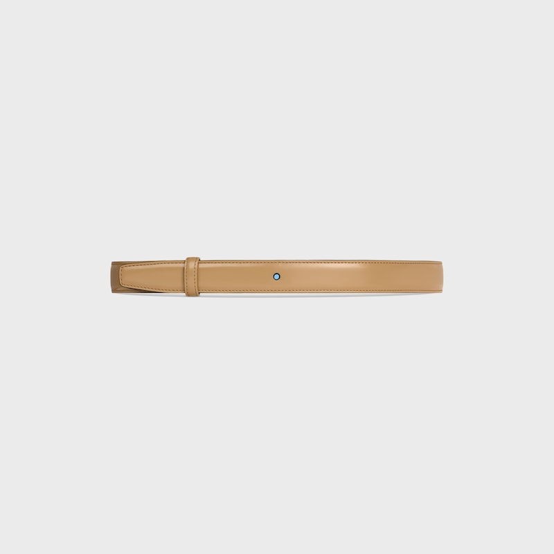 Reversible Strap 25MM IN TAURILLON - SANDCASTLE / SKY BLUE -  - 1 | CELINE