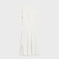 shirt dress IN silk poplin - CRAIE -  - 2 | CELINE