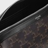 MINI-BOSTON AUS TRIOMPHE CANVAS UND KALBSLEDER - SCHWARZ - DRAWING SERIES - 5 | CELINE