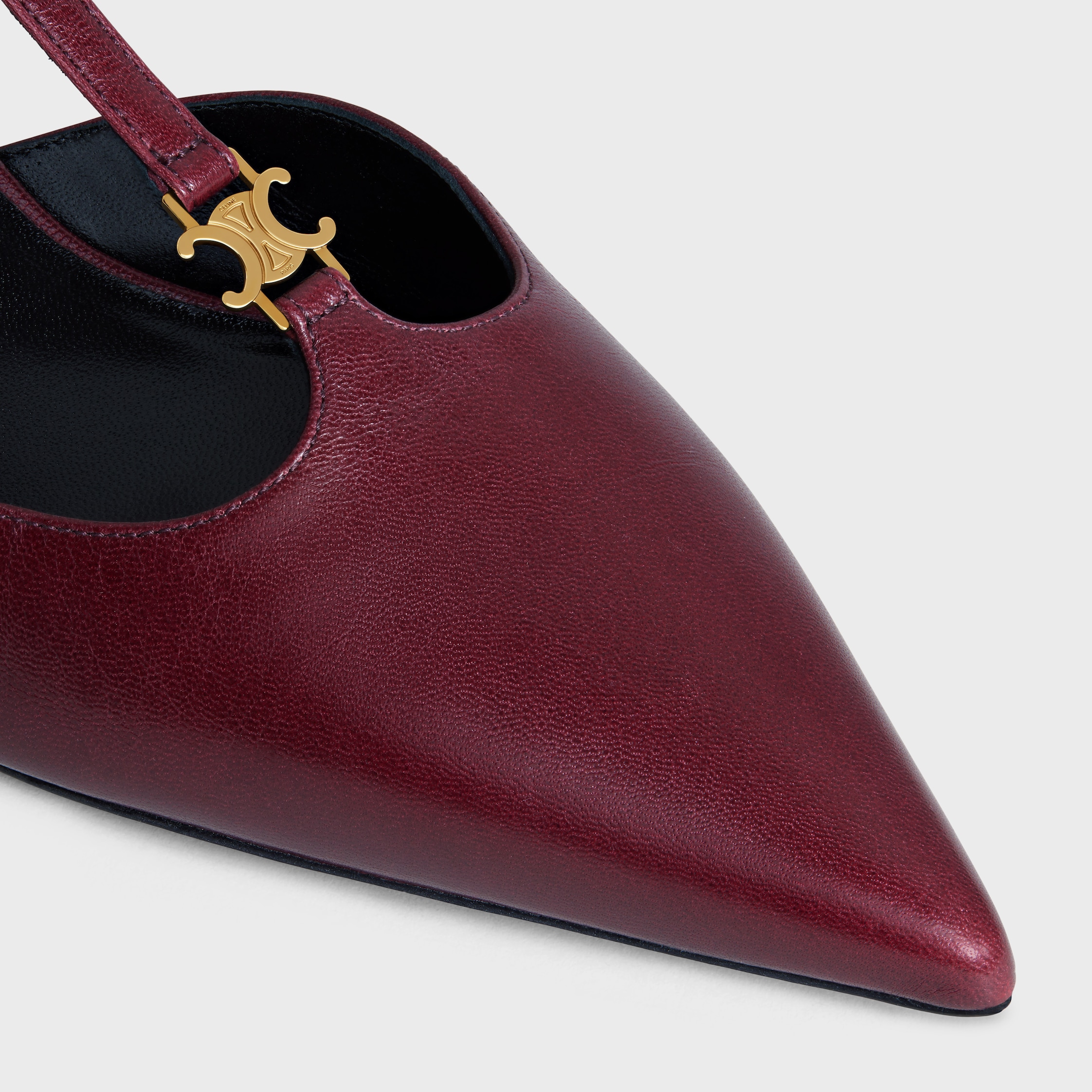 【CELINE】海外限定色◎Tバーストラップ キトゥンパンプス CELINE キトゥン Tバーストラップ パンプス / カーフスキン
