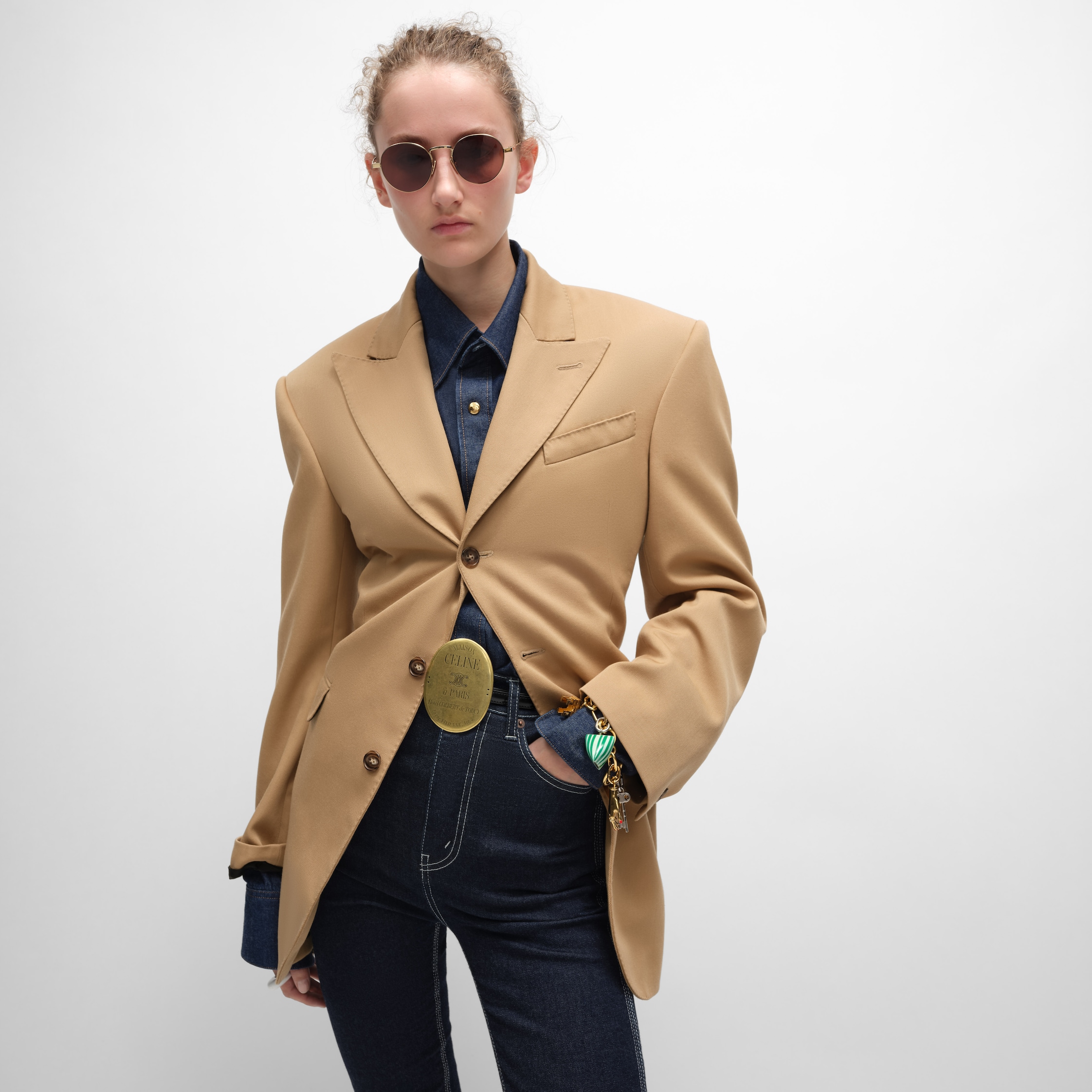 ジャケット レディース - ブラウン | CELINE | セリーヌ公式サイト