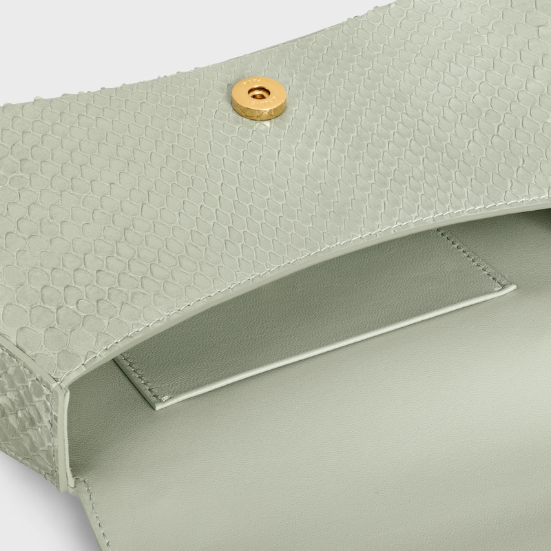 TEEN CELINE LOLA in PYTHON - LIGHT CLAY - MORE LINES - 1 | CELINE