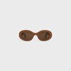 Triomphe 01 Sunglasses in Acetate - CAMEL -  - 1 | CELINE