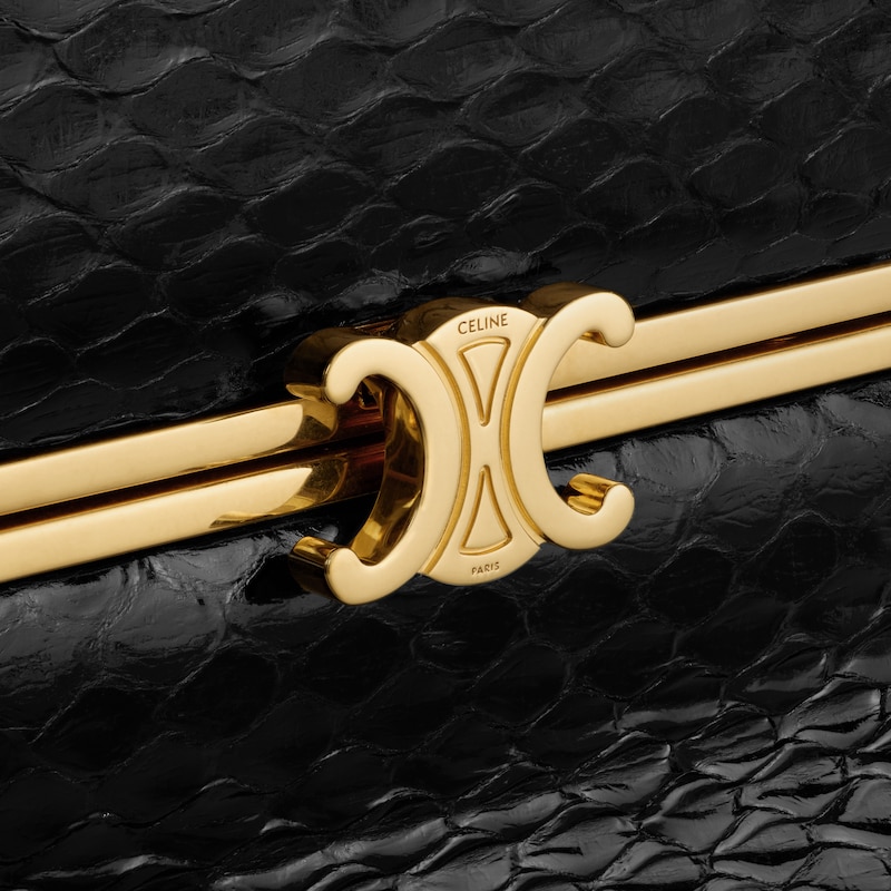 CUBE IN PYTHON - BLACK - TRIOMPHE FRAME - 1 | CELINE