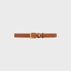 MEDIUM 25MM VIVIENNE BELT IN Natural Calfskin - TAN -  - 2 | CELINE
