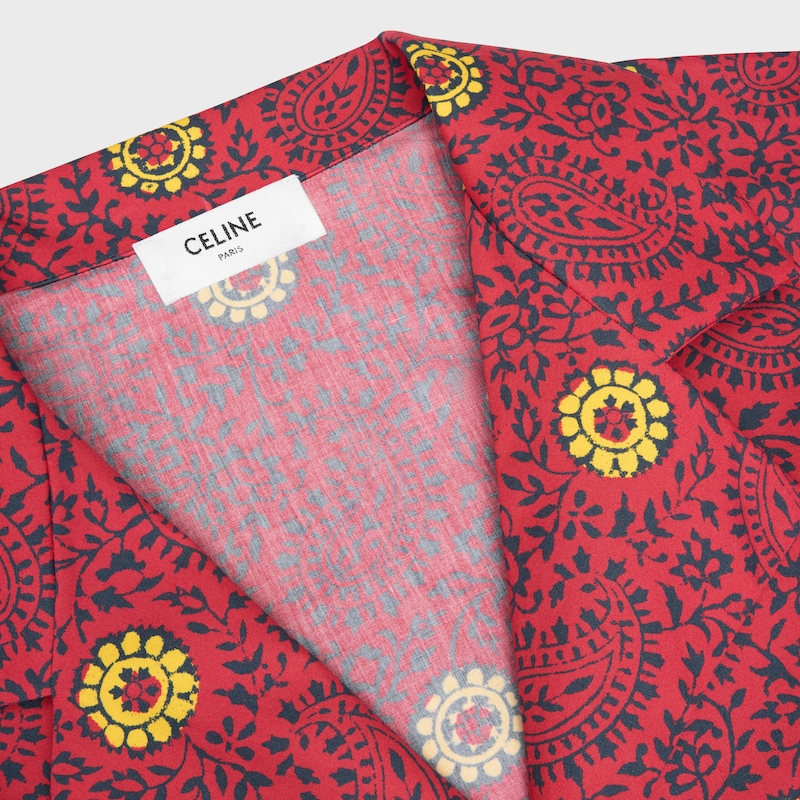 Scout-Hemd aus Baumwolltaft - ROT/MARINEBLAU/GELB -  - 1 | CELINE