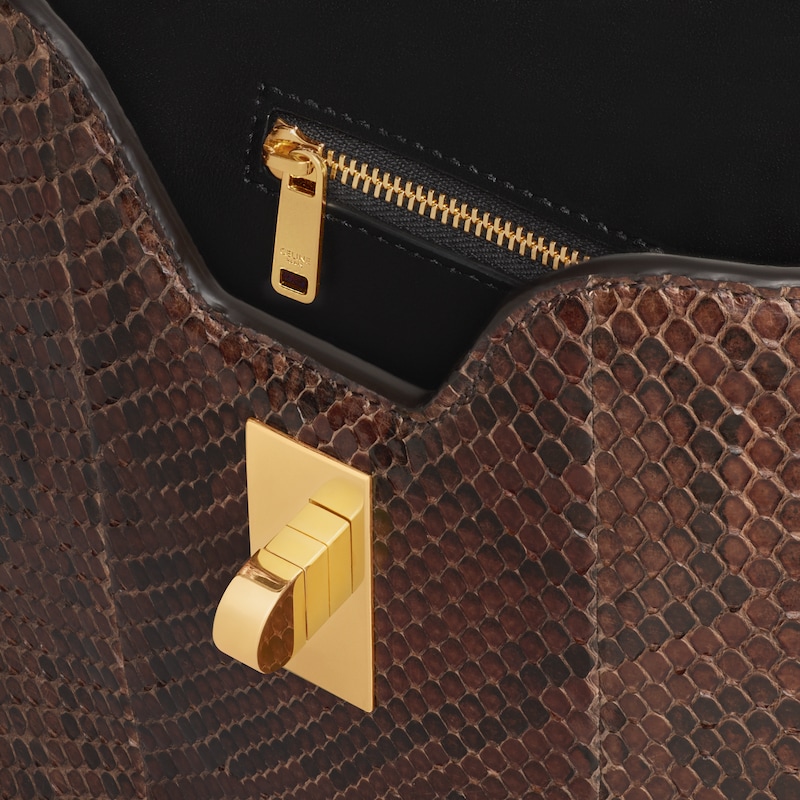 CAMILLE 16 SOFT小號手袋 - 山核桃色 - CAMILLE - 1 | CELINE