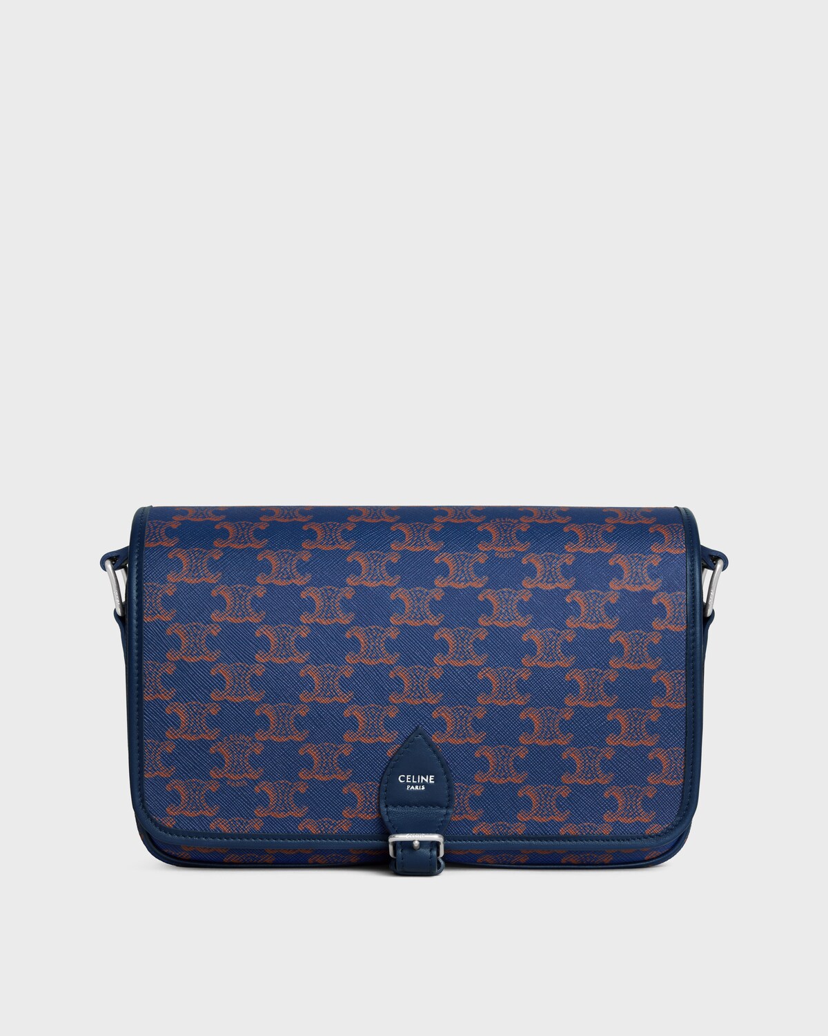 Small Folco Messenger In Triomphe Canvas And Calfskin — 118252V52.07QJ