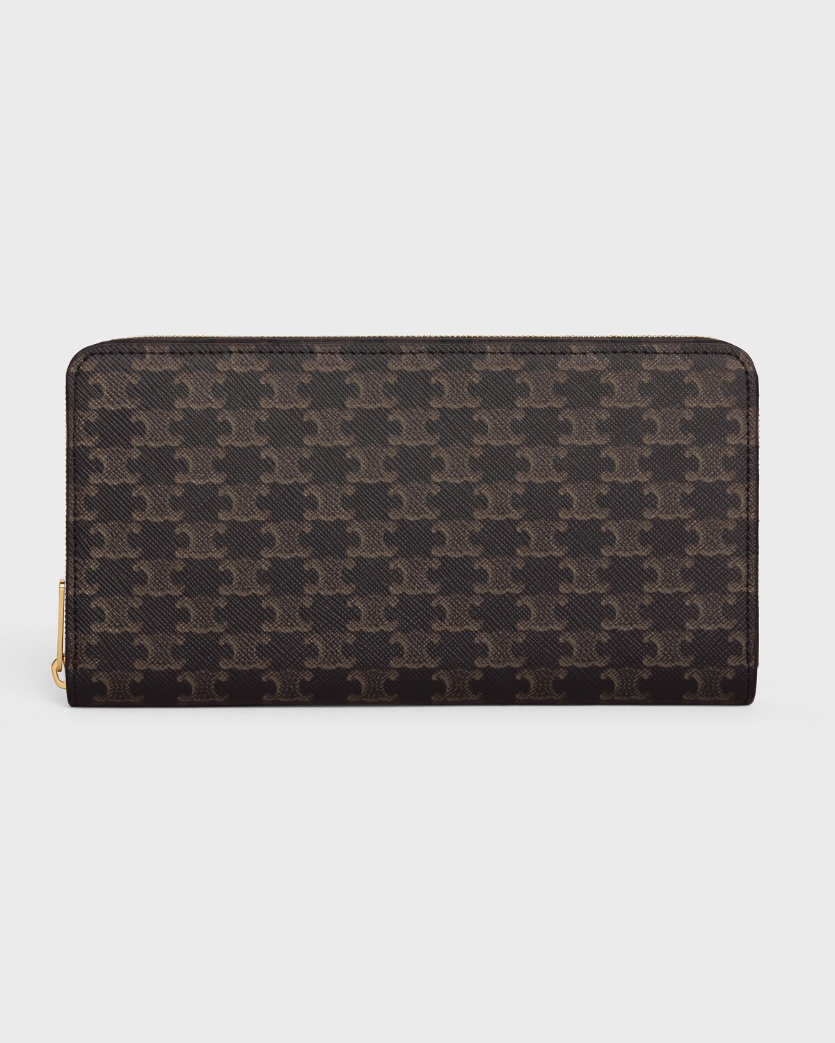 Large Zipped Wallet In Triomphe Canvas — 10B552BQ3.38NO