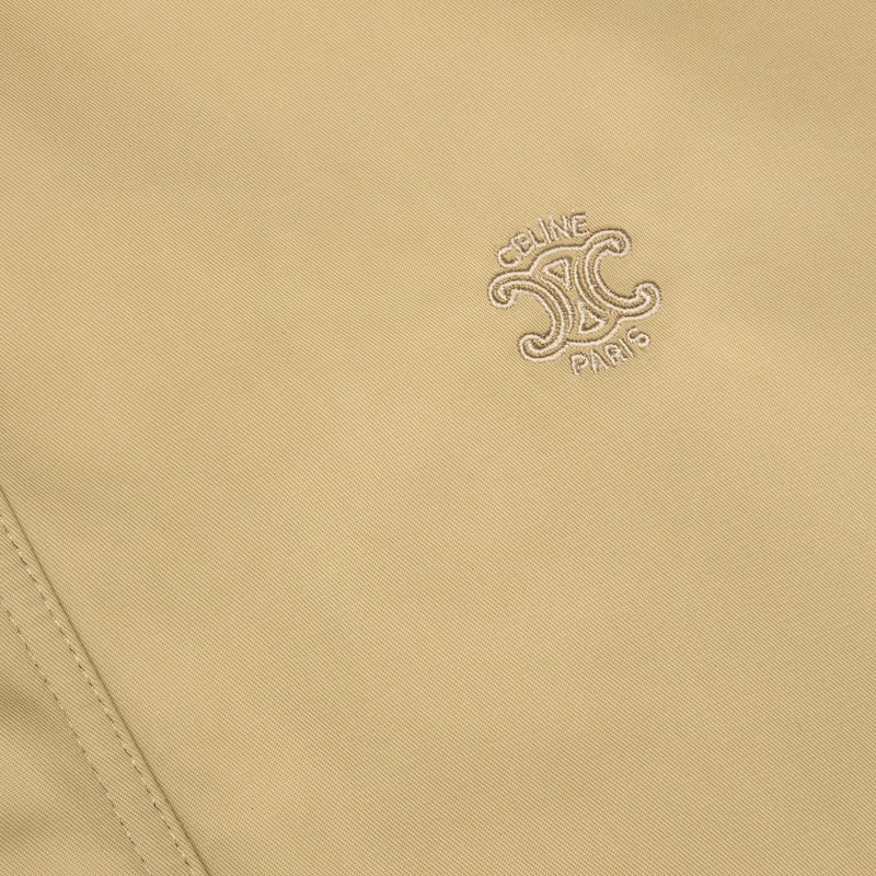 WINDBREAKER IN nylon twill - BEIGE -  - 1 | CELINE