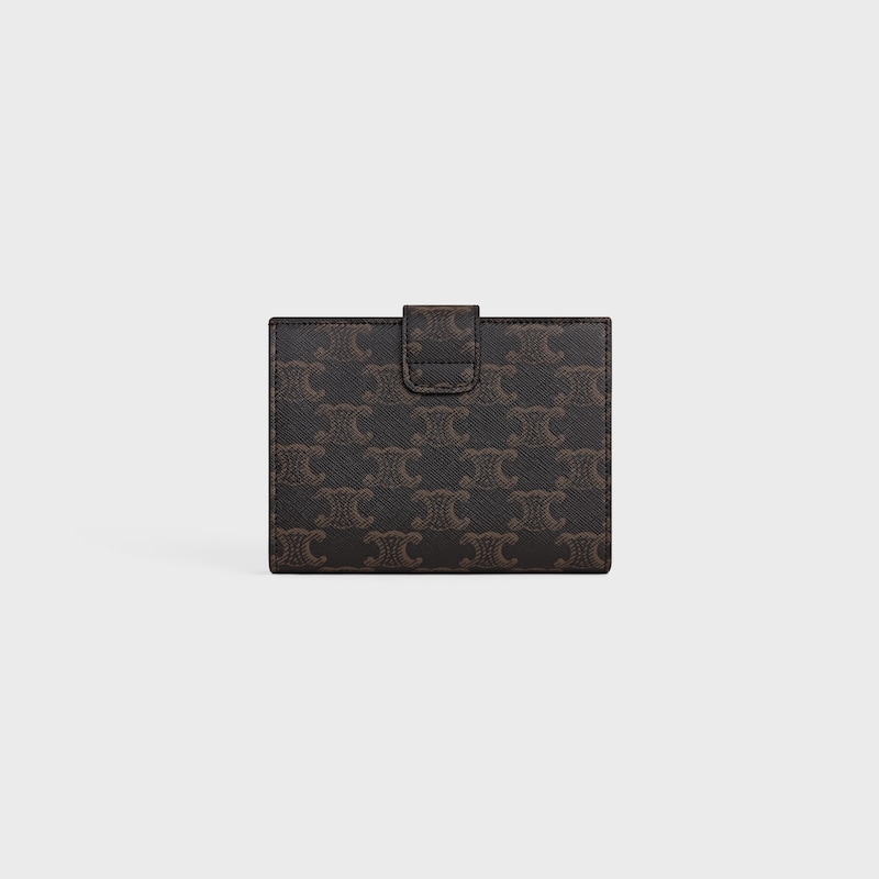 MEDIUM WALLET CELINE VICTOIRE in Triomphe Canvas - TAN - GIFT FINDER - 1 | CELINE