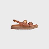 CELINE - TIPPI TRIOMPHE SANDAL IN CALFSKIN - TAN -  - 1 | CELINE