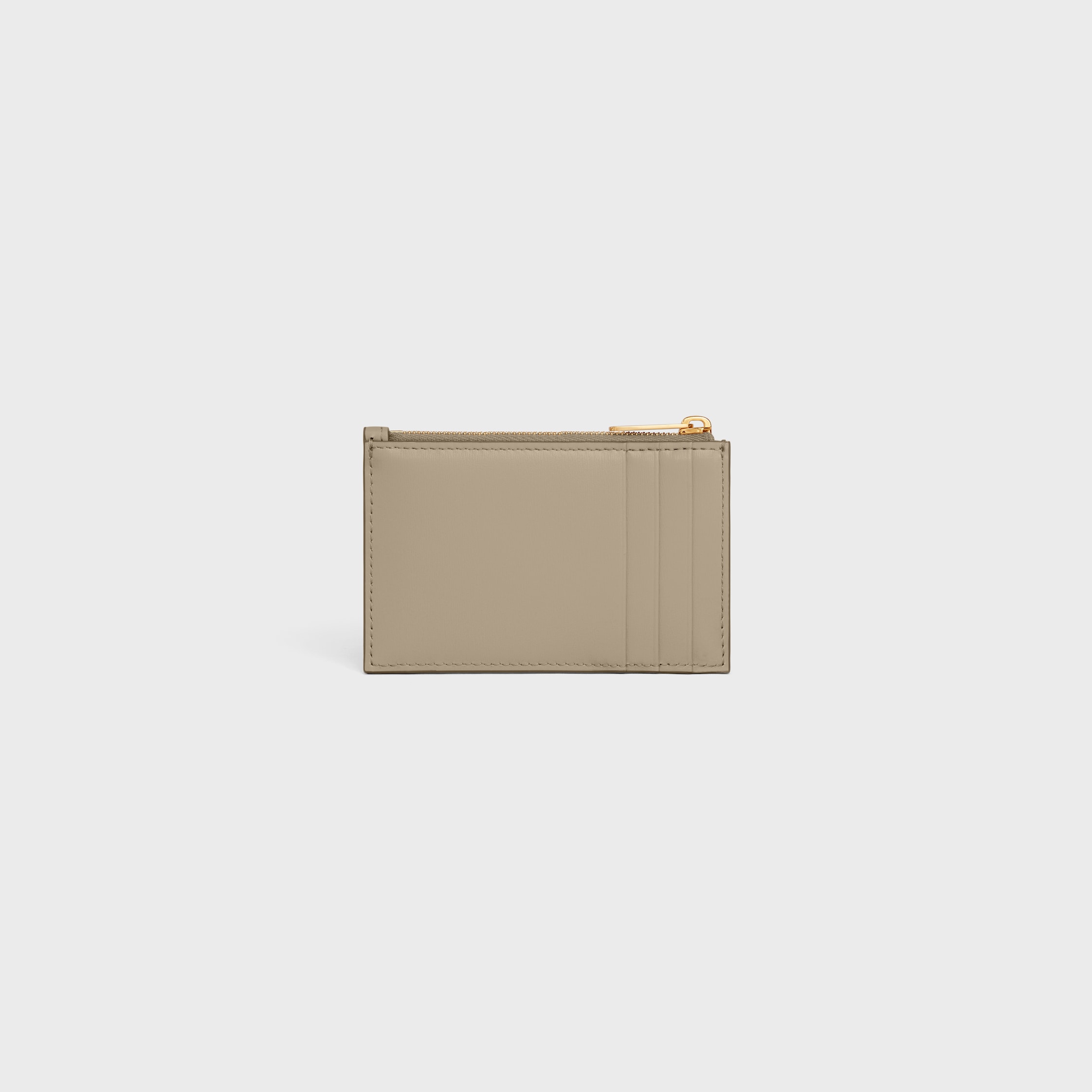 国内発送【CELINE】シャイニーカーフスキンジップカードホルダー CELINE】ジップ付きカードホルダー シャイニーカーフスキン