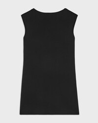 mini dress IN fine wool - BLACK -  - 2 | CELINE