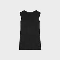 mini dress IN fine wool - BLACK -  - 2 | CELINE