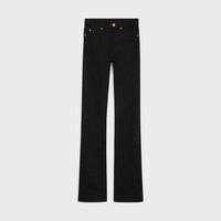 lulu jeans in raw wash black denim - RAW WASH -  - 1 | CELINE