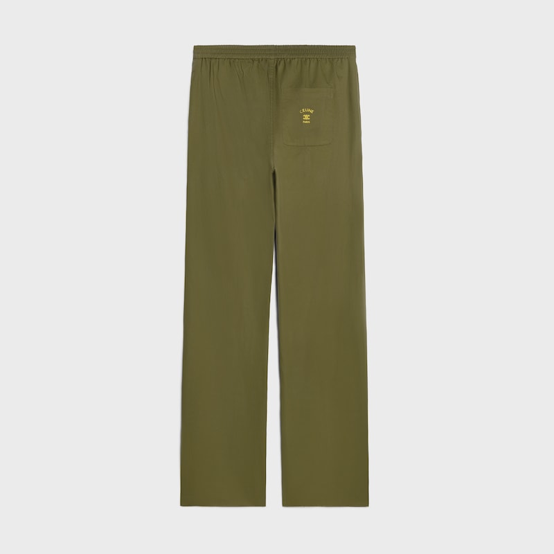 Pantaloni in twill di cotone - Cammello chiaro -  - 1 | CELINE