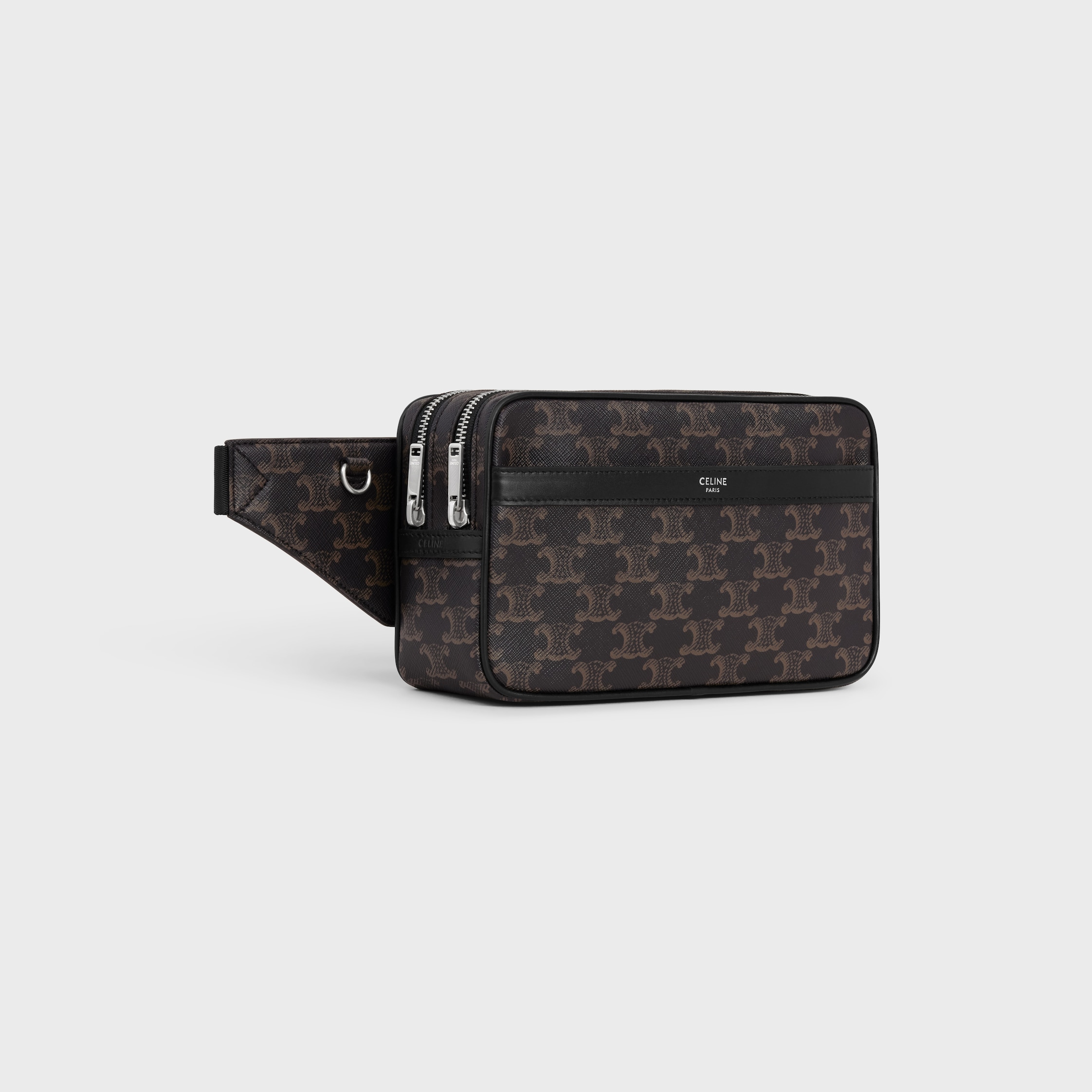 関税送料無料【CELINE】TRIOMPHE CANVAS BELT Women's Small Triomphe belt in Triomphe canvas | CELINE | 24S