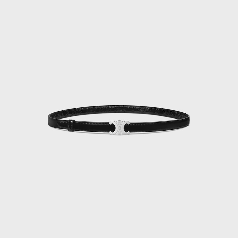 Wendbarer Riemen 18 mm AUS TAURILLONLEDER UND KALBSLEDER MIT KROKO-PRÄGUNG -  -  - 1 | CELINE