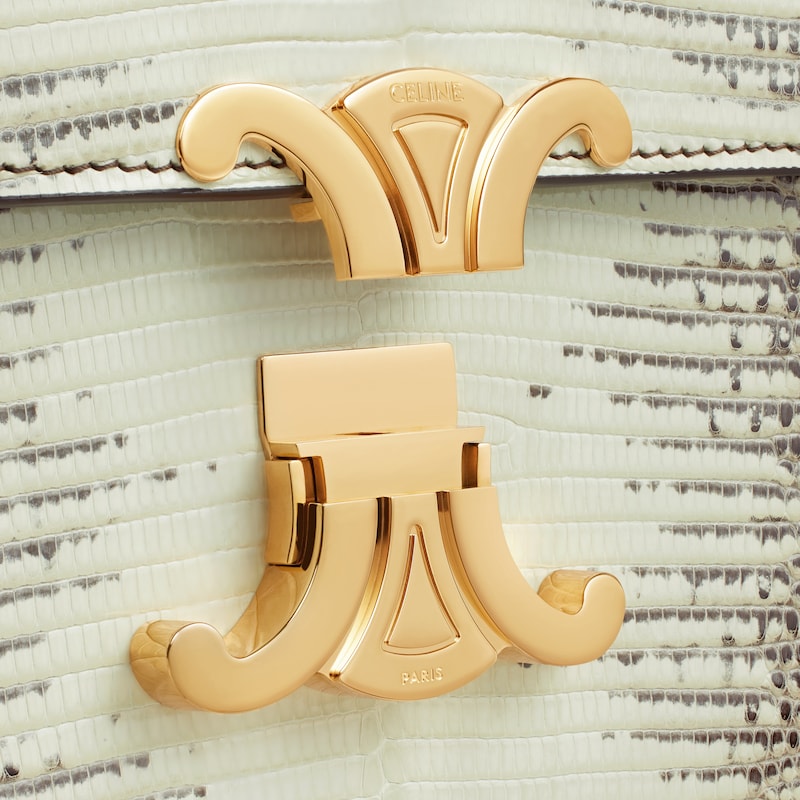 KLASSISCHE TRIOMPHE TASCHE AUS Eidechsenleder - NATUR - TRIOMPHE - 1 | CELINE