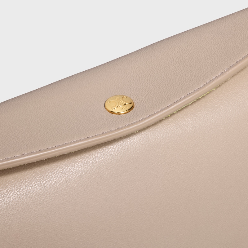 TRIO FLAP手袋 - 獵棕色 - EVENING - 1 | CELINE