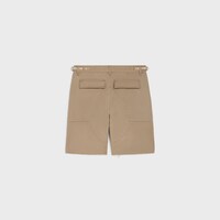 Celine棉質工裝短褲 - 灰褐色 -  - 2 | CELINE