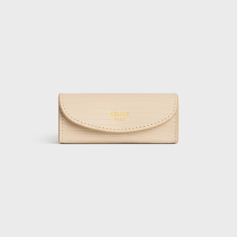 LIPSTICK CASE IN LIZARD - DEEP IVORY - BEAUTY ACCESSORIES - 1 | CELINE