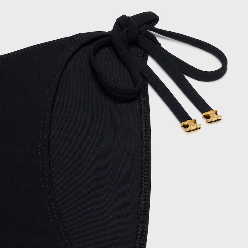 PARTE INFERIOR DE TRAJE DE BA&Ntilde;O TRIOMPHE DE PUNTO MATE - NEGRO -  - 1 | CELINE