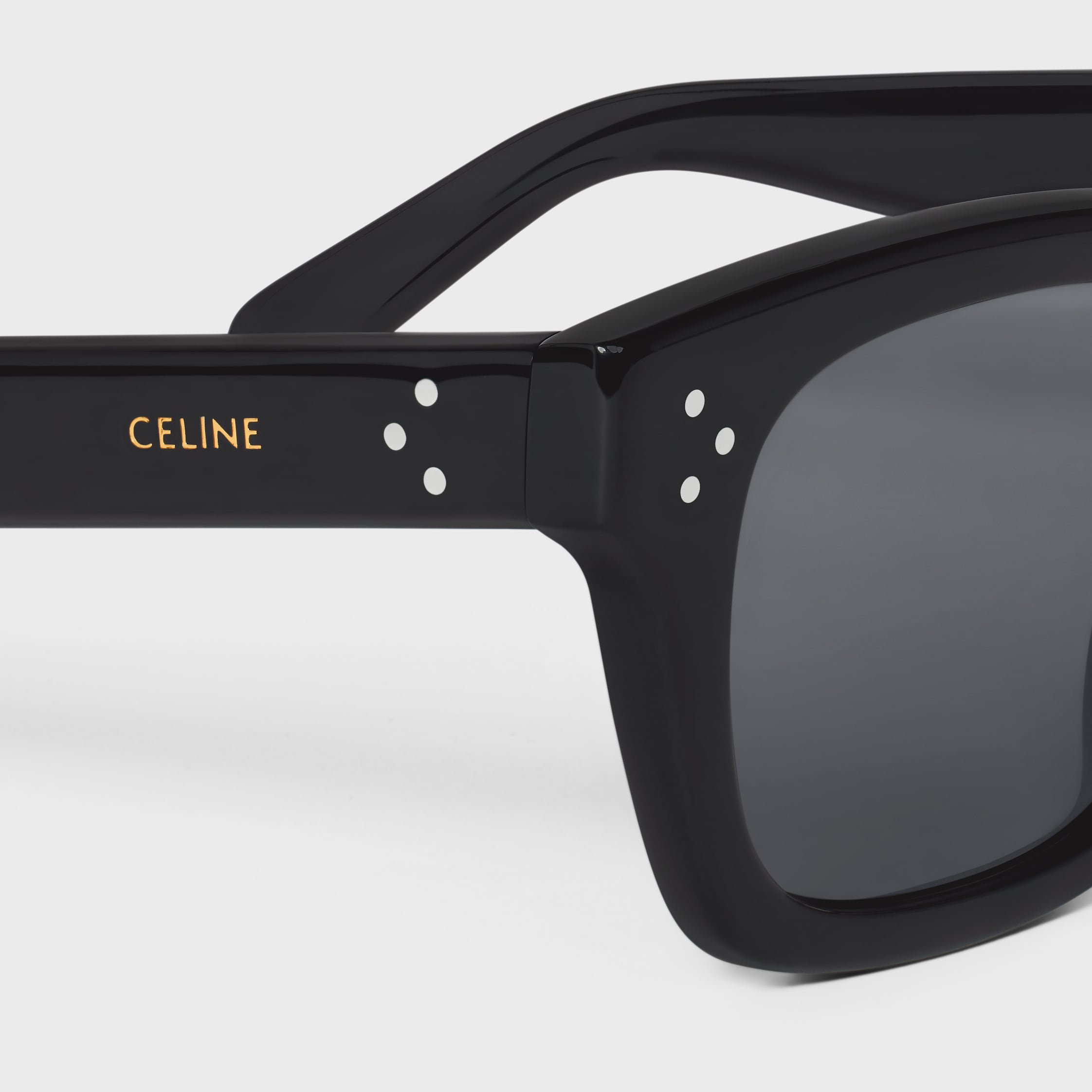 Black Frame 41 Sunglasses in Acetate - BLACK | CELINE