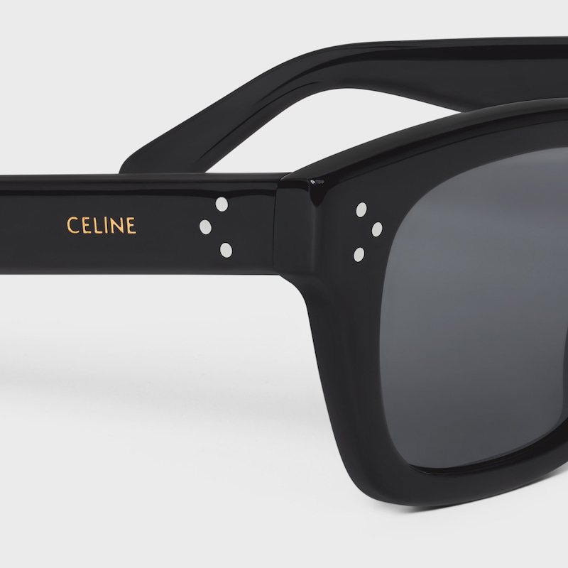 Black Frame 41 Sunglasses in Acetate - BLACK -  - 1 | CELINE